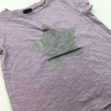 Star Purple T-Shirt - Girls 12-18 Months