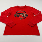 'Game On' Game Controller & Headphones Red Long Sleeve Top - Boys 12 Years