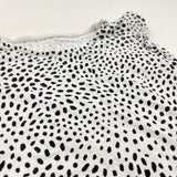 Spotty Black & White T-Shirt - Girls 12 Years