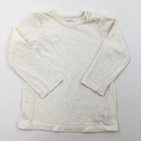 Cream Long Sleeve Top - Girls 12-18 Months