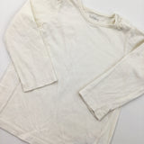 Cream Long Sleeve Top - Girls 12-18 Months