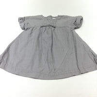 Grey Corduroy Dress - Girls 6-9 Months