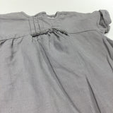 Grey Corduroy Dress - Girls 6-9 Months