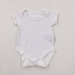 Stars Cotton Short Sleeve Bodysuit - Boys/Girls Newborn