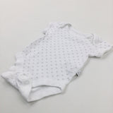 Stars Cotton Short Sleeve Bodysuit - Boys/Girls Newborn