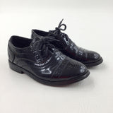 Smart Black Lace Up Shoes - Boys - Shoe Size 9