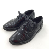 Smart Black Lace Up Shoes - Boys - Shoe Size 9