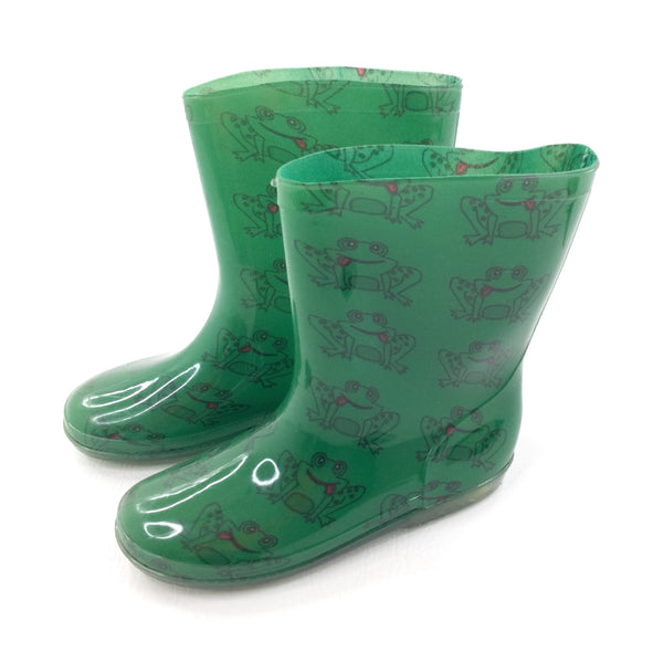 Girls green clearance wellies