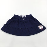 'Hello Kitty' Navy Jersey Skirt - Girls 2-3 Years