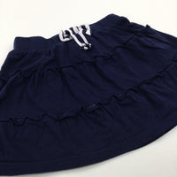 'Hello Kitty' Navy Jersey Skirt - Girls 2-3 Years