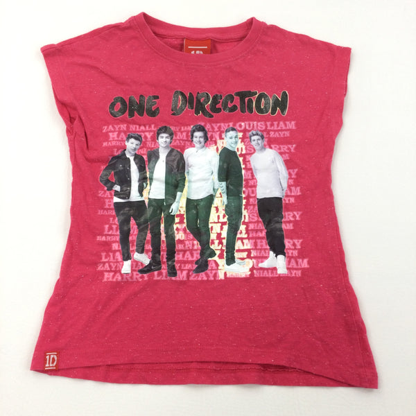 'One Direction' Pink T-Shirt - Girls 6-7 Years