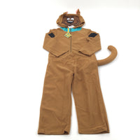 **NEW** Scooby Doo Costume Including Detachable Tail - Boys/Girls 3-4 Years