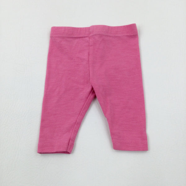 Pink Leggings - Girls Newborn