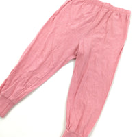 Pink Pyjama Bottoms - Girls 18-24 Months