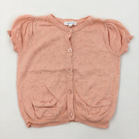 Short sleeve cardigan for girls hotsell