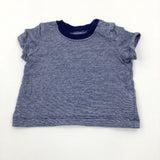 Blue Cotton T-Shirt - Boys 0-3 Months