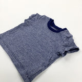 Blue Cotton T-Shirt - Boys 0-3 Months