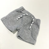 Grey Jersey Shorts - Boys/Girls 0-3 Months