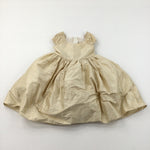 Cream Dress with Back Tie - Girls 18-24 Months