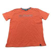 'Animal' Orange T-Shirt - Boys 11-12 Years
