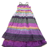 Autograph Colourful Stripes Cotton Sun/Party Dress - Girls 11-12 Years