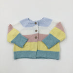 Colourful Striped Cardigan - Girls 0-3 Months