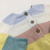 Colourful Striped Cardigan - Girls 0-3 Months