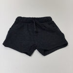 Charcoal Grey Jersey Shorts - Boys 3-6 Months