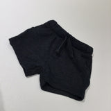 Charcoal Grey Jersey Shorts - Boys 3-6 Months