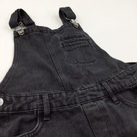 Black Denim Dungaree Dress - Girls 11-12 Years