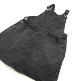 Black Denim Dungaree Dress - Girls 11-12 Years