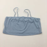 Light Blue Cropped Vest Top - Girls 11-12 Years