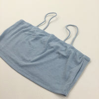 Light Blue Cropped Vest Top - Girls 11-12 Years