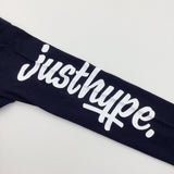 'Hype' Navy Long Sleeve Top - Boys 13 Years