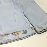 Light Blue Lightweight Jersey Trousers - Boys 6-9 Months