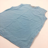 Blue Sleeveless T-Shirt - Boys 7-8 Years