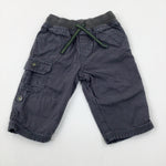 Grey Cargo Trousers - Boys 3-6 Months
