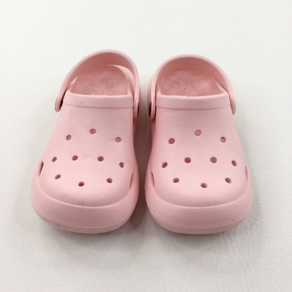 Pink Crocs-Style Clogs - Girls - Shoe Size 10