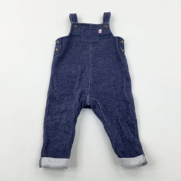 Blue Dungarees - Boys 6-9 Months