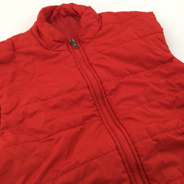 Red sale boys gilet