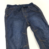Dark Blue Lightweight Denim Jeans - Boys 9-12 Months