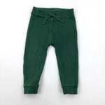 Green Cotton Trousers - Boys 9-12 Months
