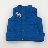 Lazy Town Blue Gilet - Boys 3-6 Months