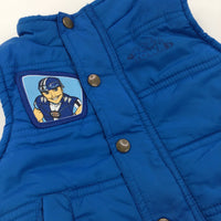 Lazy Town Blue Gilet - Boys 3-6 Months