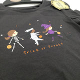 **NEW** 'Trick Or Treat' Trick Or Treaters Black Long Sleeve Top - Girls 2-3 Years