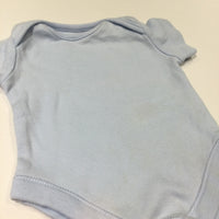Blue Short Sleeve Bodysuit - Boys Newborn