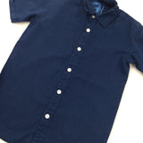 Navy Short Sleeve Shirt - Boys 9 Years