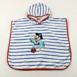 Parrot Appliqued Hooded Towel - Boys 2-3 Years