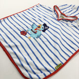 Parrot Appliqued Hooded Towel - Boys 2-3 Years