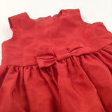 Spotty Red Party Dress - Girls 9-12 Months